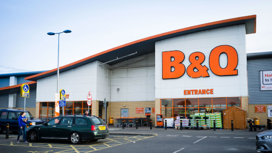 Find outlet store from B & Q