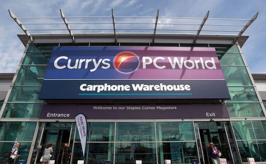 Find outlet store from Currys PC World
