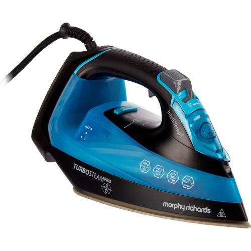 Morphy Richards 303210 Turbosteam Iron 3100 Watt Blue / Black