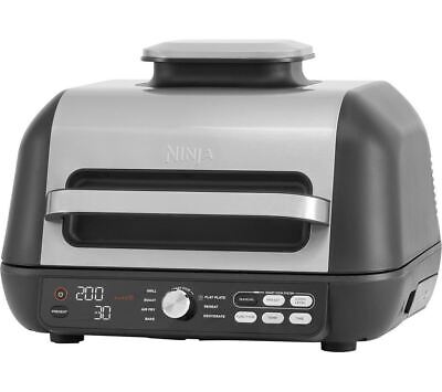 NINJA FoodiMAX PRO Health Grill and Air Fryer - Black - DAMAGED BOX