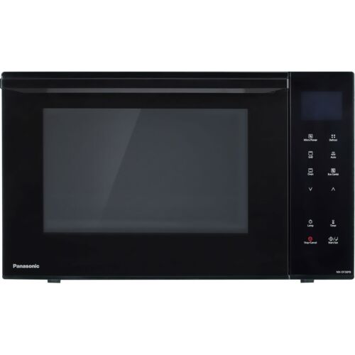 Panasonic NN-DF38PBBPQ 1000 Watt 23 Litres Free Standing Microwave Black