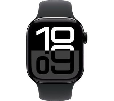 APPLE Watch Series 10 - 42 mm Jet Black Aluminium Case - DAMAGED BOX