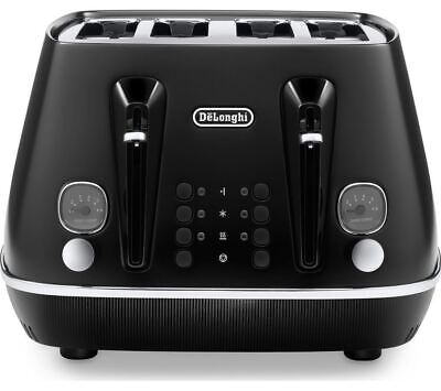 DELONGHI Distinta X CTIN4003.BK 4-Slice Toaster - Black