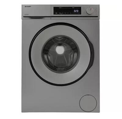 SHARP ES-NFB814BSNA-EN  Washing Machine - Dark Silver - REFURB-B