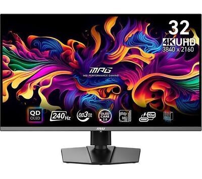 MSI MPG 321URX 4K Ultra HD 32" Quantum Dot - OLED Monitor - DAMAGED BOX