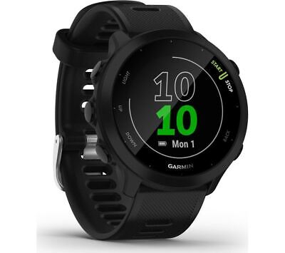 GARMIN Forerunner 55 Running Watch - Black - Universal - DAMAGED BOX