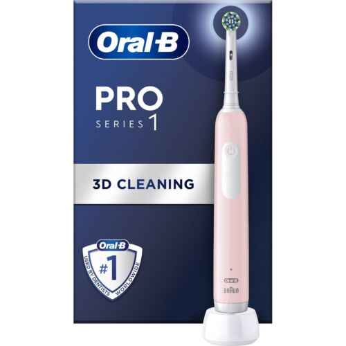 Oral B Pro 1 Electric Toothbrush With Timer Pink