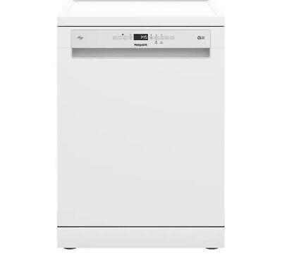 HOTPOINT H7FHP33UK Full-size Dishwasher - White - REFURB-C