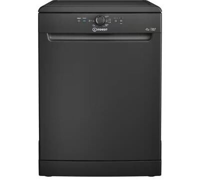 INDESIT D2FHK26BUK Full-size Dishwasher - Black - REFURB-B