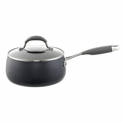 Lakeland Hard Anodised Bell Shaped Saucepan, 20cm