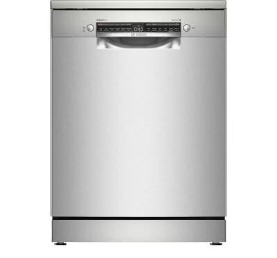 BOSCH Series 4 SMS4EMI06G Full-size Dishwasher - Stainless Steel - REFURB-C