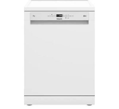 HOTPOINT H7FHP33UK Full-size Dishwasher - White - REFURB-C