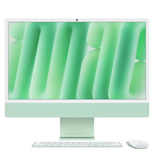 Apple M4 iMac 24 Inches Desktop 256GB 24 GB RAM 2024 Green