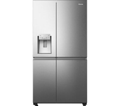 HISENSE PureFlat RS818N4TIE American-Style Smart Fridge Freezer- REFURB-C