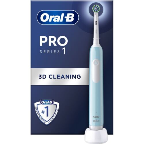 Oral B Pro 1 Electric Toothbrush With Timer Blue