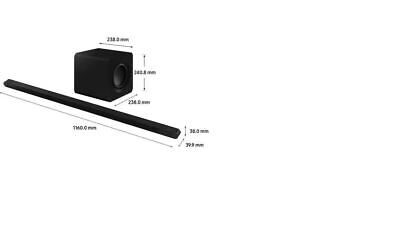 SAMSUNG HW-S800D/XU 3.1.2 Wireless Sound Bar - REFURB-C