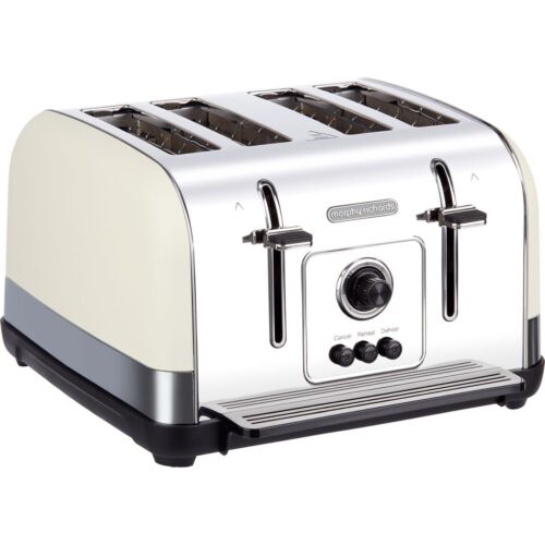 Morphy Richards 240132 Venture 4 Slice Toaster Cream