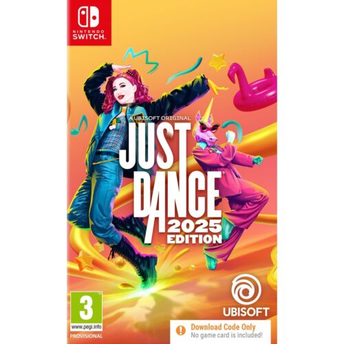 Nintendo Switch Just Dance 2025 (Code in Box)