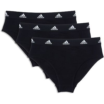 Adidas Womens Sport Active Comfort Cotton 3 Pack Micro Pant Hipster Briefs