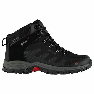 Gelert Mens Softshell Mid Walking Boots Lace Up Breathable Waterproof