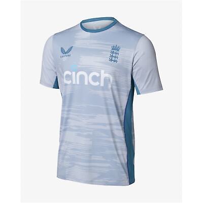 Castore Mens England Cricket Training Top Shirt
