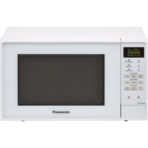 Panasonic NN-E27JWMBPQ 800 Watt 20 Litres Free Standing Microwave White