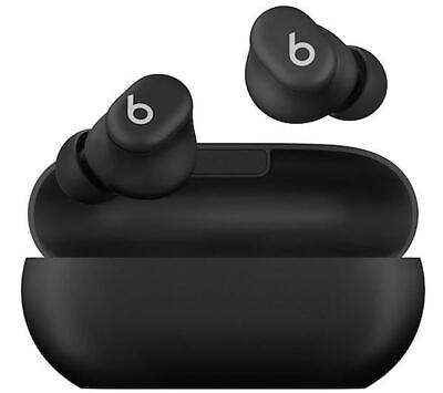 BEATS Solo Buds Wireless Bluetooth Earbuds - Matte Black- REFURB-B