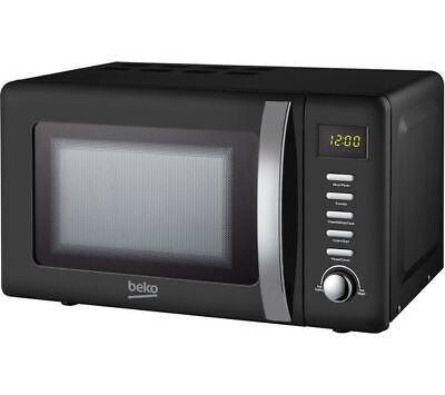 BEKO MOC20200B Compact Solo Microwave - Black - DAMAGED BOX