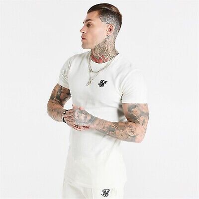 Siksilk Mens T-Shirt Muscle Fit