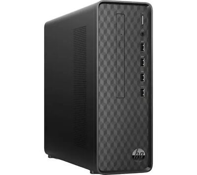 HP Slim S01-pF2012na Desktop PC - 256 GB SSD, Black - DAMAGED BOX