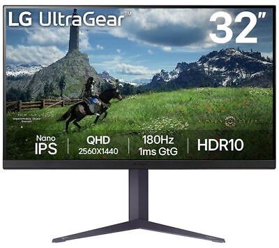 LG UltraGear Quad HD 32" Gaming Monitor - DAMAGED BOX