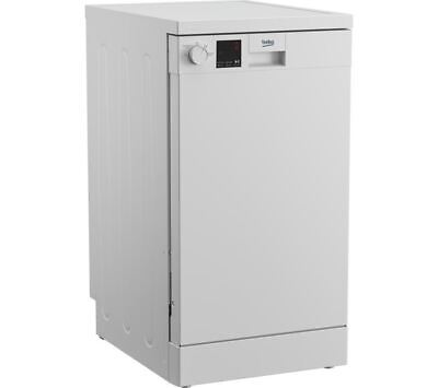 BEKO DVS04X20W Slimline Dishwasher, White - REFURB-C - Currys