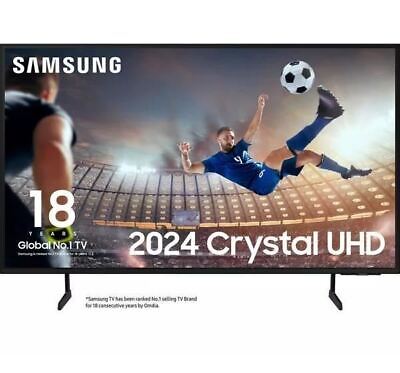 SAMSUNG 55" Smart 4K Ultra HD HDR LED TV (2024) - UE55DU7100 - REFURB-A