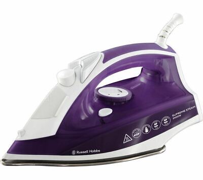 RUSSELL HOBBS Supremesteam 23060 Steam Iron - Purple - DAMAGED BOX