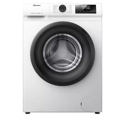 HISENSE WFQP9014EVM 9 kg 1400 Spin Washing Machine - White - REFURB-A