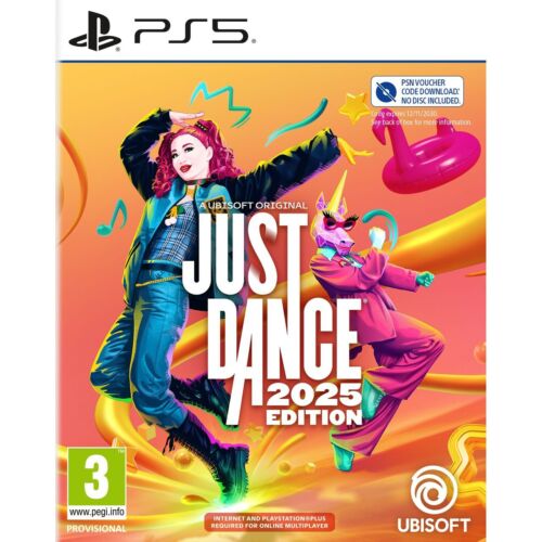 PlayStation 5 Just Dance 2025 (Code in Box)