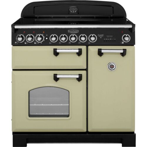 Rangemaster CDL90EIOG/C Classic Deluxe 90cm Electric Range Cooker 5 Burners A/A