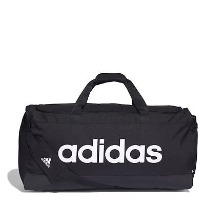 adidas Essentialsentials Linear Duffel Bag L Holdall Duffle Sports Bags
