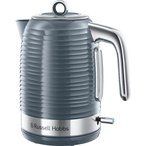 Russell Hobbs 24363 Inspire Grey Kettle Limescale Filter 3000 Watt