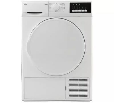 LOGIK LHP8W23 8 kg Heat Pump Tumble Dryer - White - REFURB-A