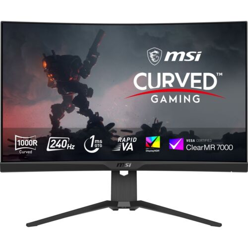 MSI CMS MPG 275CQRXF Wide Quad HD 27 Inches Monitor Curved Monitor Black