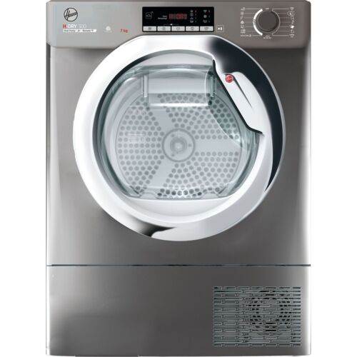 Hoover BATD H7A1TCER-80 H-DRY 300 Heat Pump Tumble Dryer 7 Kg Anthracite/Chrome