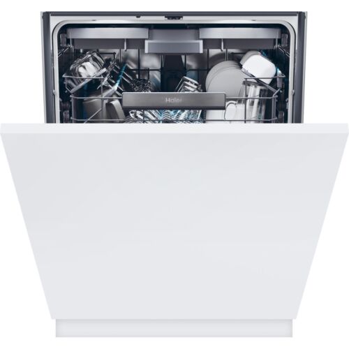 Haier XS6B0S3FSB-80 Full Size Dishwasher Black B Rated