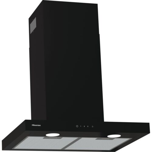 Hisense CH6T14BBUK Built In 60cm 3 Speeds Chimney Cooker Hood Black A Rated