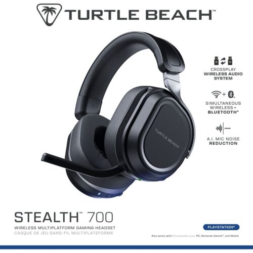 Turtle Beach TBS-3101-05 Wired Bluetooth Gaming Headset Black / Grey PS5, PS4