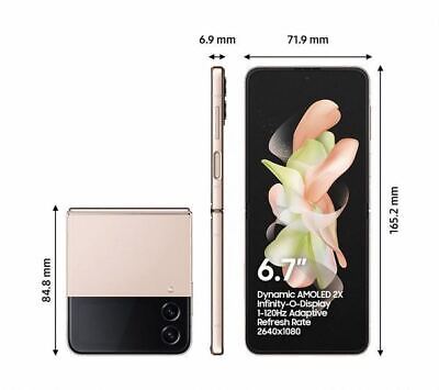 SAMSUNG Galaxy Z Flip4 - 256GB - Pink Gold - REFURB-B