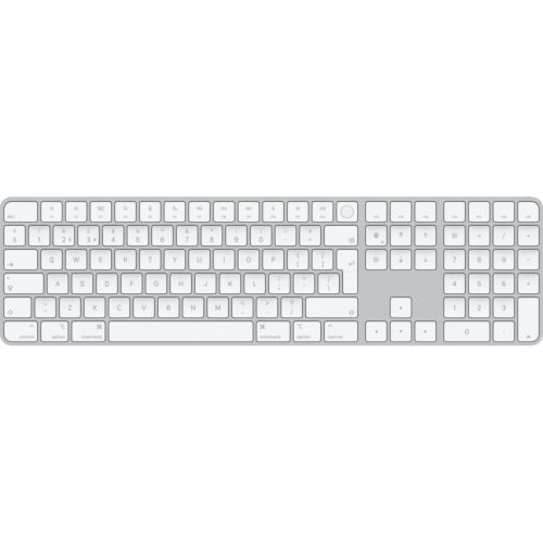 Apple Magic Keyboard with Touch ID and Numeric Keypad Bluetooth Keyboard White