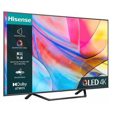 HISENSE 65A7KQTUK 65" Smart 4K Ultra HD HDR QLED TV - REFURB-A
