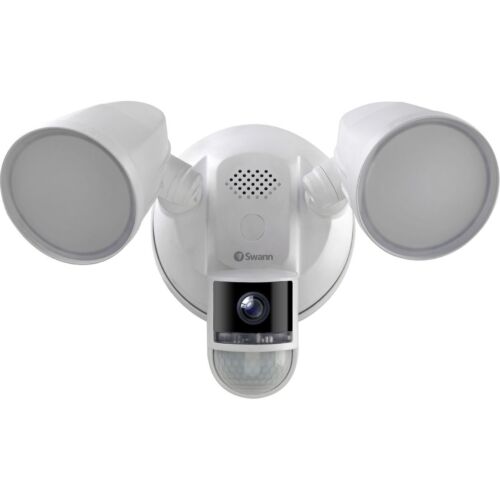 Swann SWIFI-4KFLOCAM-EU 4K Floodlight Powered Wi-Fi Security Camera White Smart