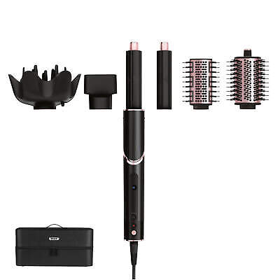 Shark FlexStyle + Slim Curlers + Clips - Refurbished, Black